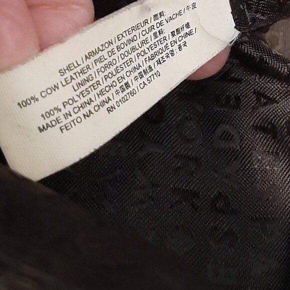 Kate Spade Pebbled Black Leather Mini Backpack Purse Gold Tone Hardware - Picture 13 of 16